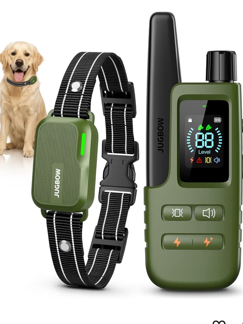 Jugbow dog training collar NEW